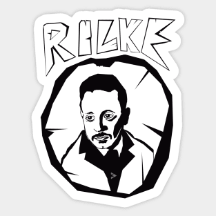 Rainer Maria Rilke Sticker